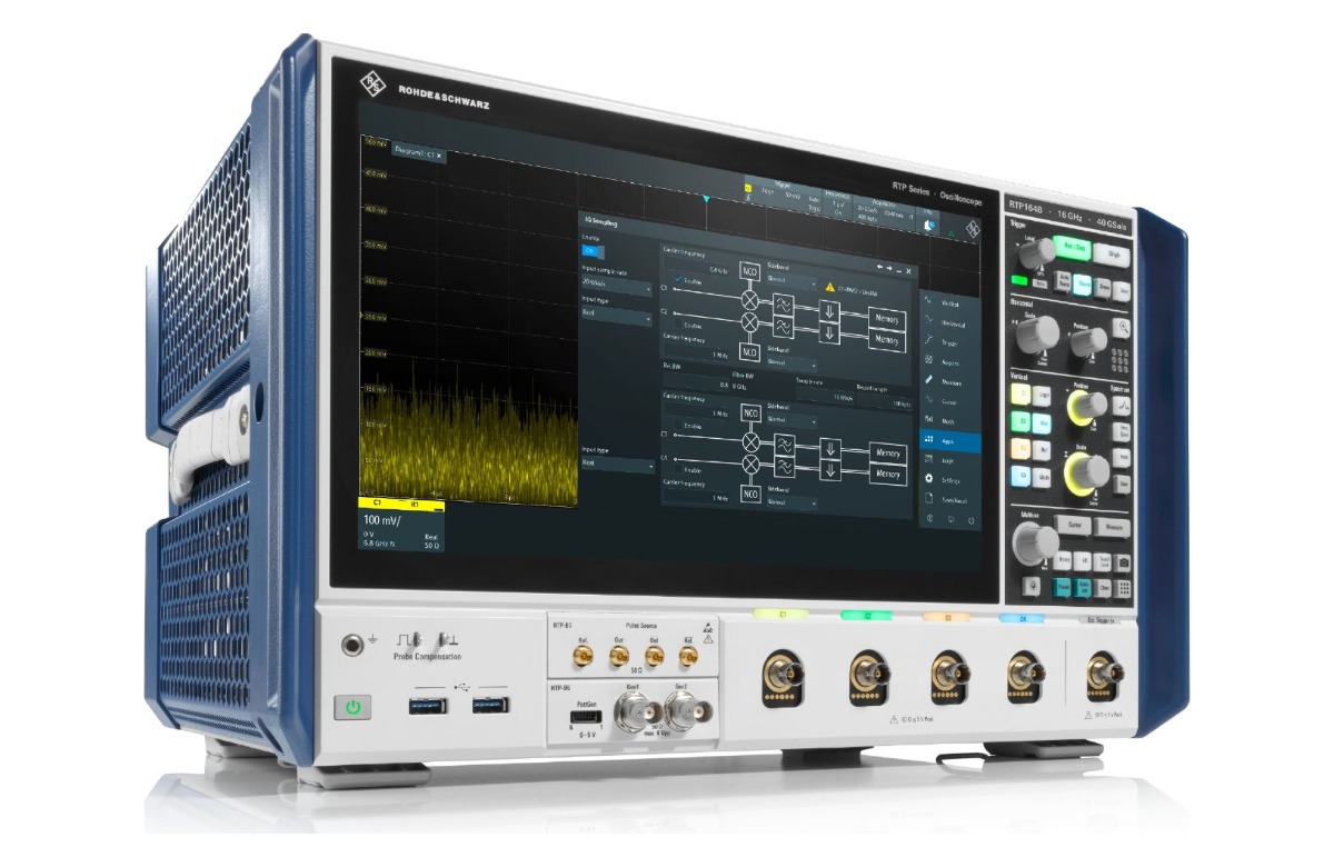 로데슈바르즈 RTO64 600MHz 600MHz R&S RTO6 디지털 오실로스코프