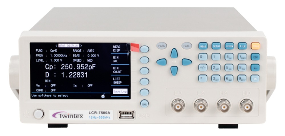 트윈텍스 LCR-7100A 고정밀 벤치형 LCR 미터