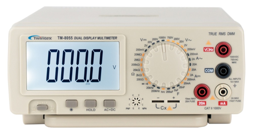 트윈텍스 TM-8055 벤치형 디지털 멀티미터