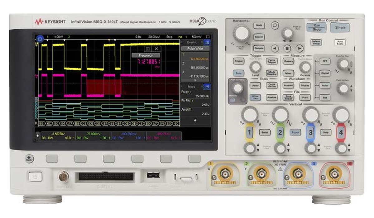 키사이트 MSOX3012T 100MHz InfiniiVision 3000T X 혼합 신호 오실로스코프