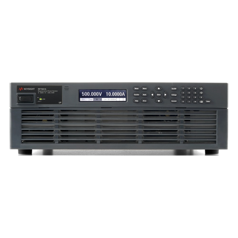 키사이트 RP7961A 5 kW 회생형 양방향 DC 전원 시스템