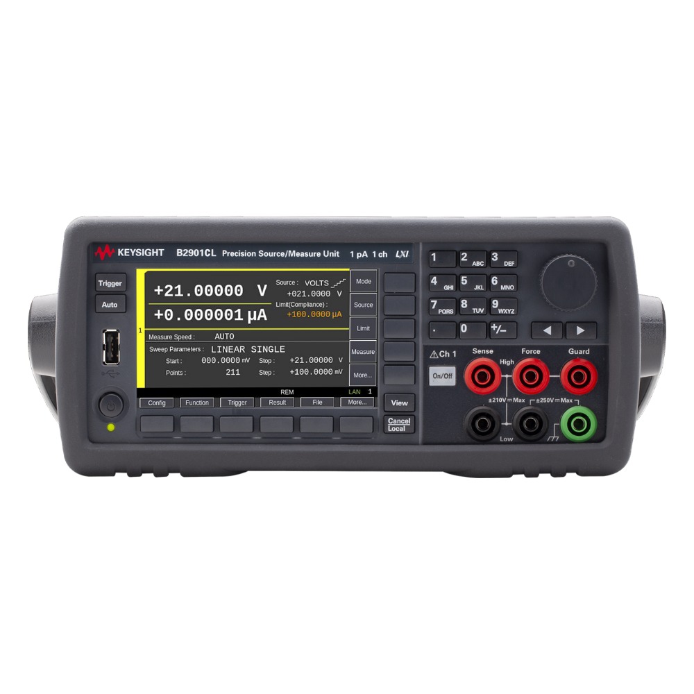 키사이트 B2901CL 1채널 정밀 소스/측정 유닛 (SMU)