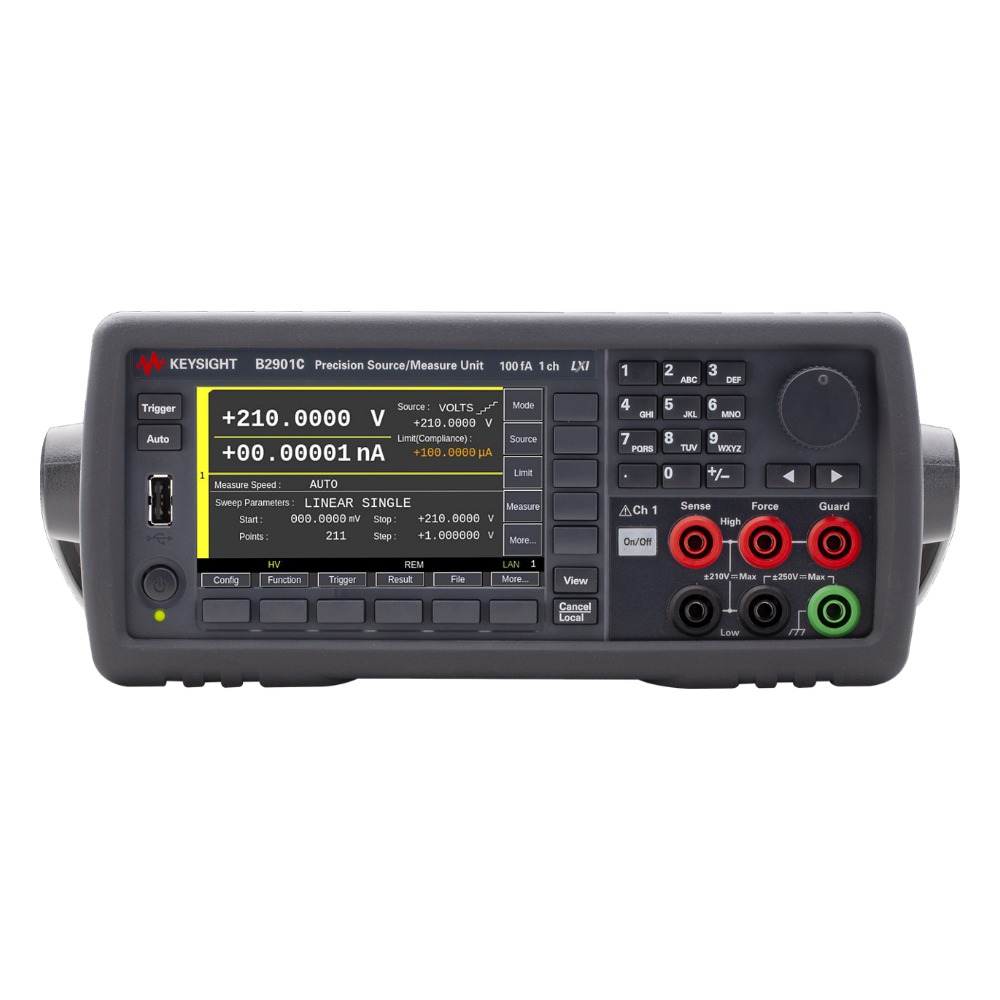 키사이트 B2901C 1채널 정밀 소스/측정 유닛 (SMU)