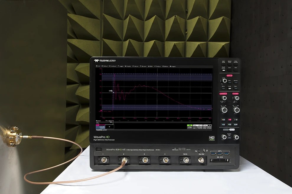 WavePro HD EMC EMI 측정