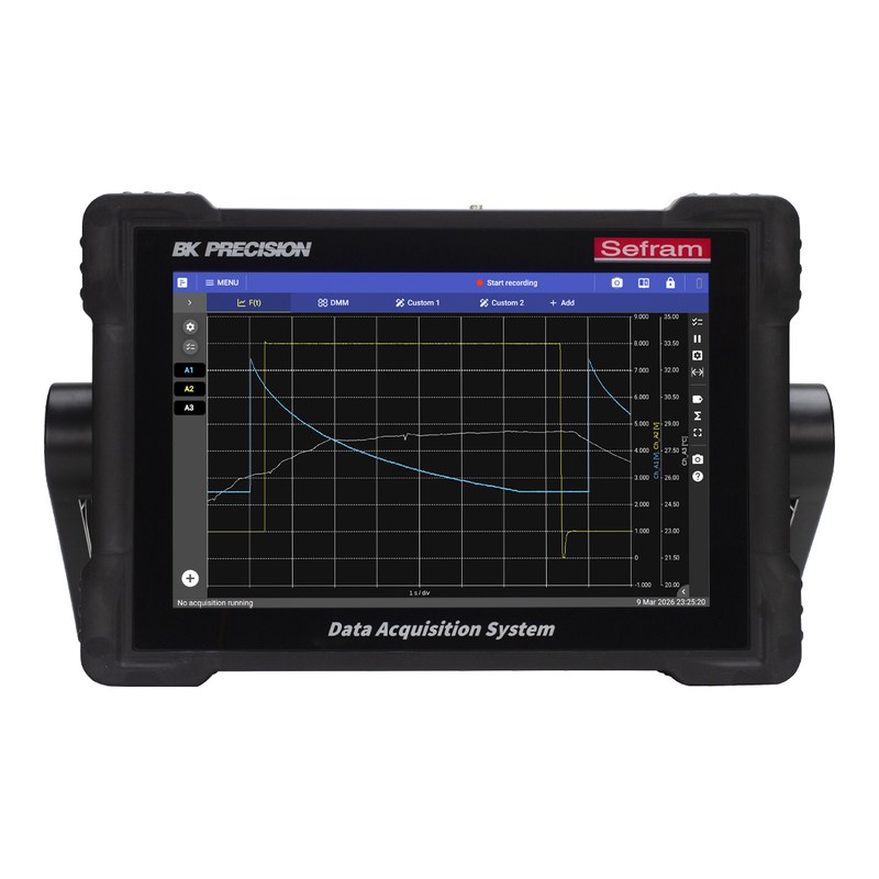 BK Precision DAS1820 휴대형 고속 데이터 수집 시스템 정면
