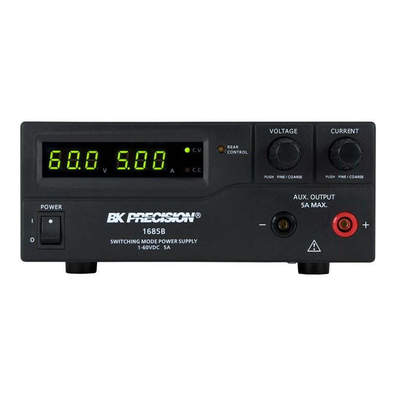 BK Precision 1685B USB 스위칭 DC 전원공급기 정면