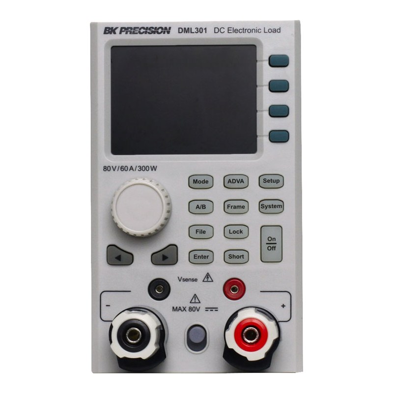 BK Precision DML301 단일 채널 DC 전자로드 모듈 정면