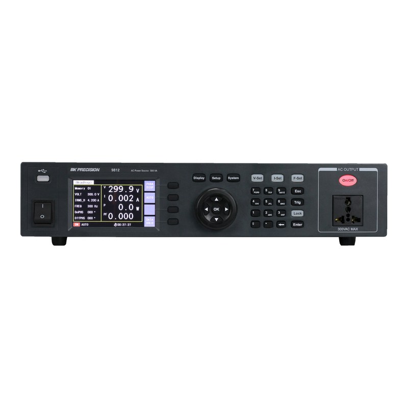 BK Precision 9812-220V 프로그래머블 AC 전원 정면