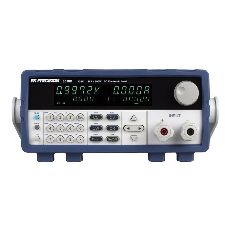 BK Precision 8510B 600W 프로그래머블 DC 전자로드 정면