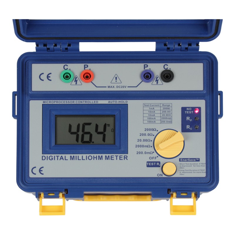 BK Precision 310 디지털 밀리옴미터 정면