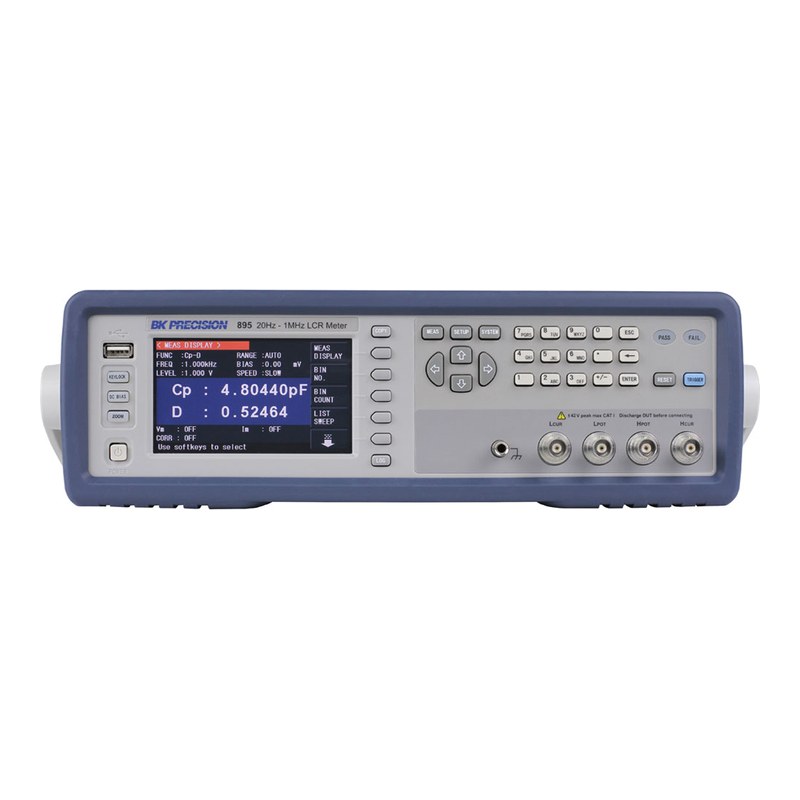 BK Precision 895 1MHz 정밀 LCR 미터 정면