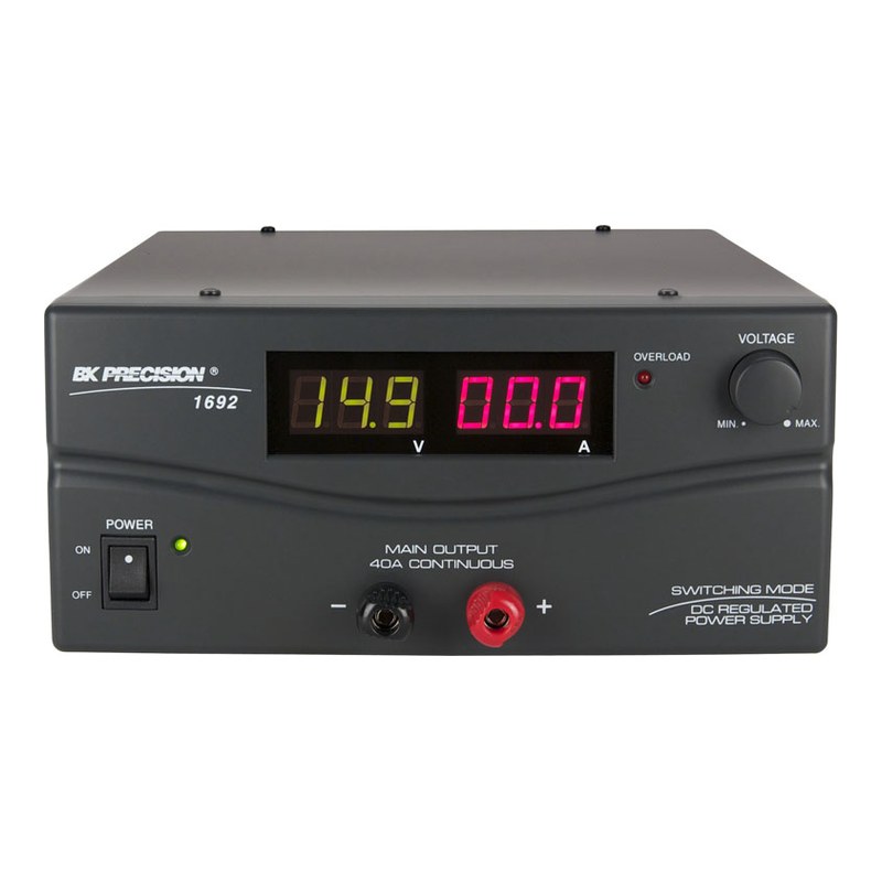 BK Precision 1692-220V 40A 스위칭 디지털 DC 전원공급기 정면
