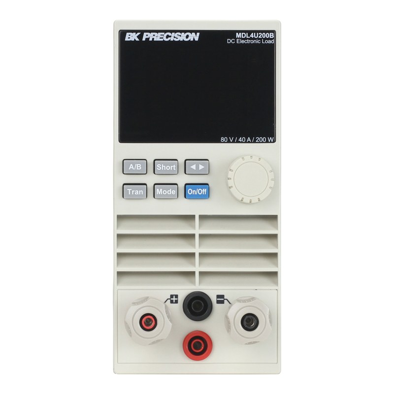 BK Precision MDL4U200B DC 전자로드 모듈 정면