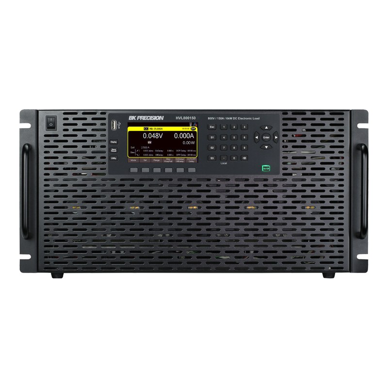 BK Precision HVL800150 800V 프로그래머블 DC 전자로드 정면