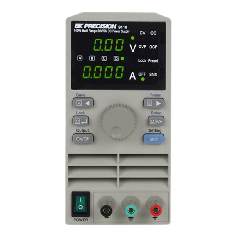 BK Precision 9110 멀티레인지 DC 전원공급기 정면