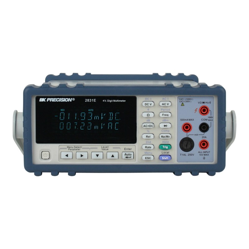 BK Precision 2831E True RMS 벤치형 디지털 멀티미터 정면