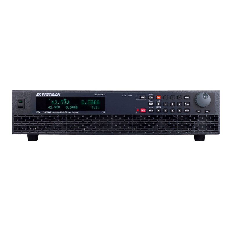 BK Precision MR3K160120 고전압 멀티레인지 DC 전원공급기 정면