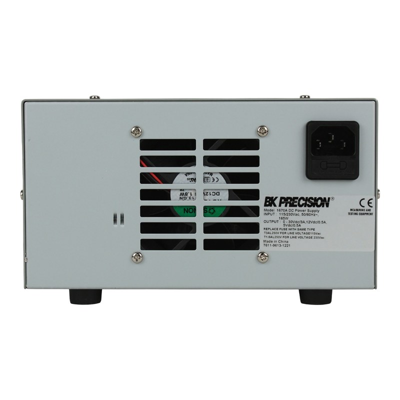 BK Precision 1670A 3채널 DC 전원공급기