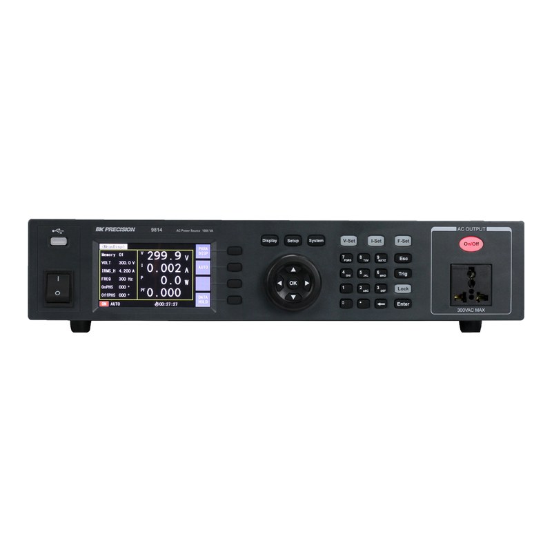 BK Precision 9814-220V 프로그래머블 AC 전원 정면