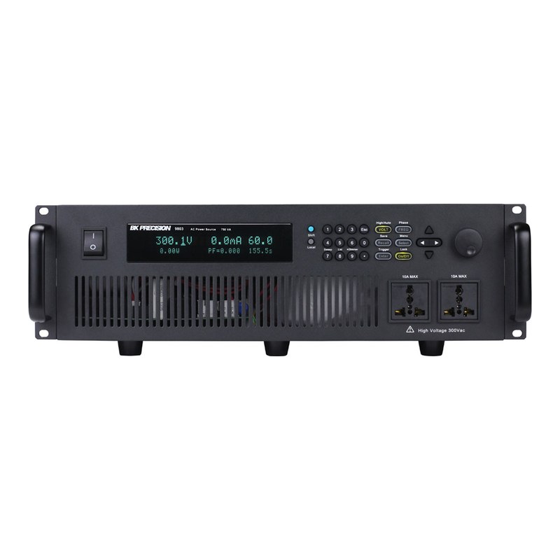 BK Precision 9803 프로그래머블 AC 전원 정면