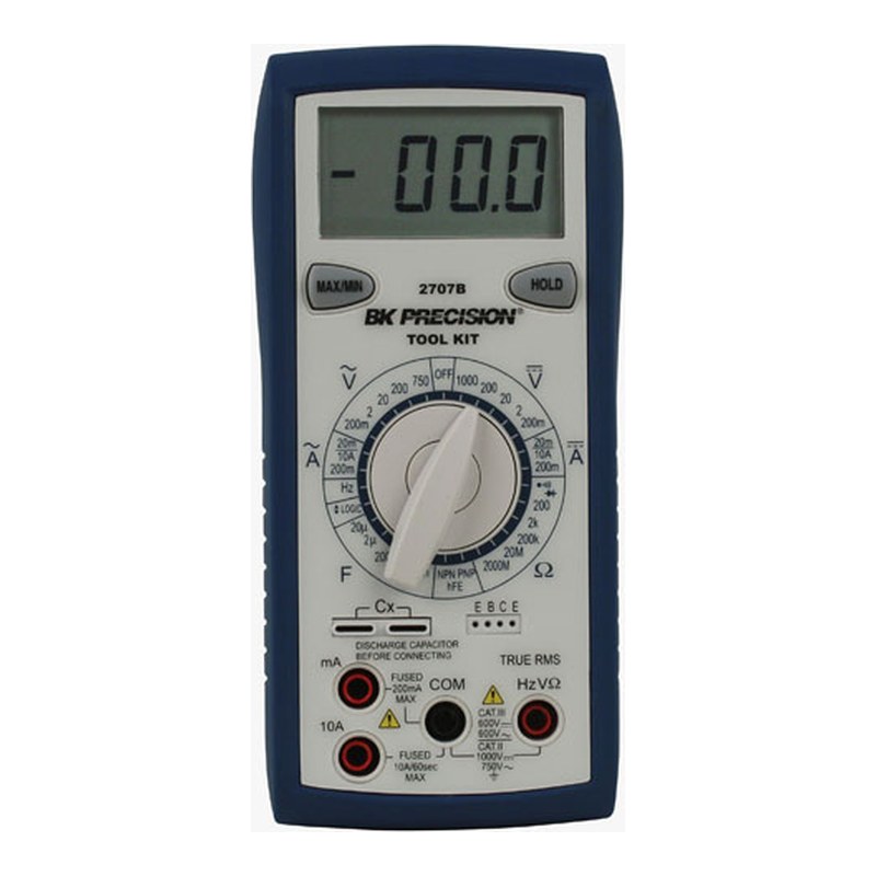 BK Precision 2707B True RMS 디지털 멀티미터 정면