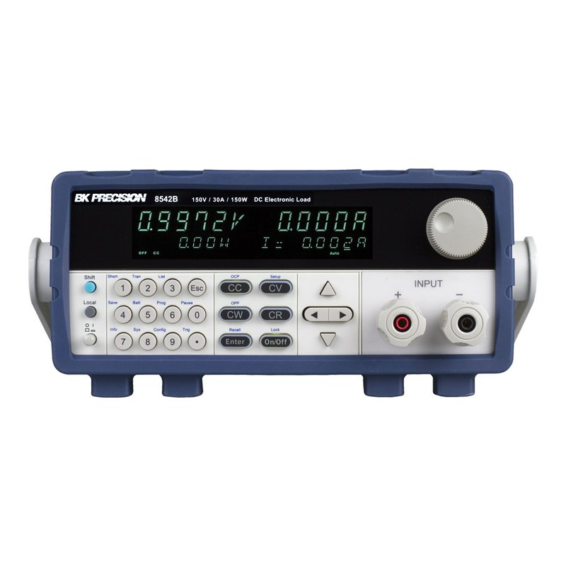 BK Precision 8542B 150W 프로그래머블 DC 전자로드 정면