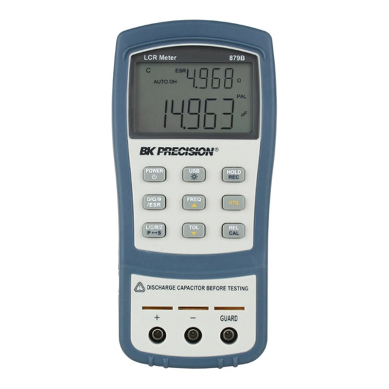 BK Precision 879B-220V 핸드헬드 LCR 미터(ESR) 정면