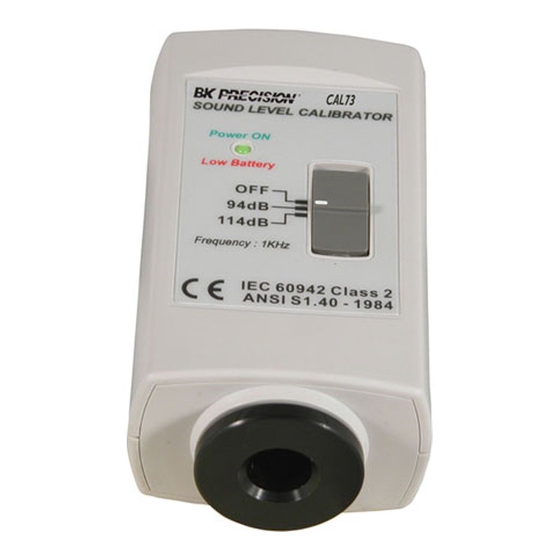 BK Precision CAL73 음향 교정기 정면