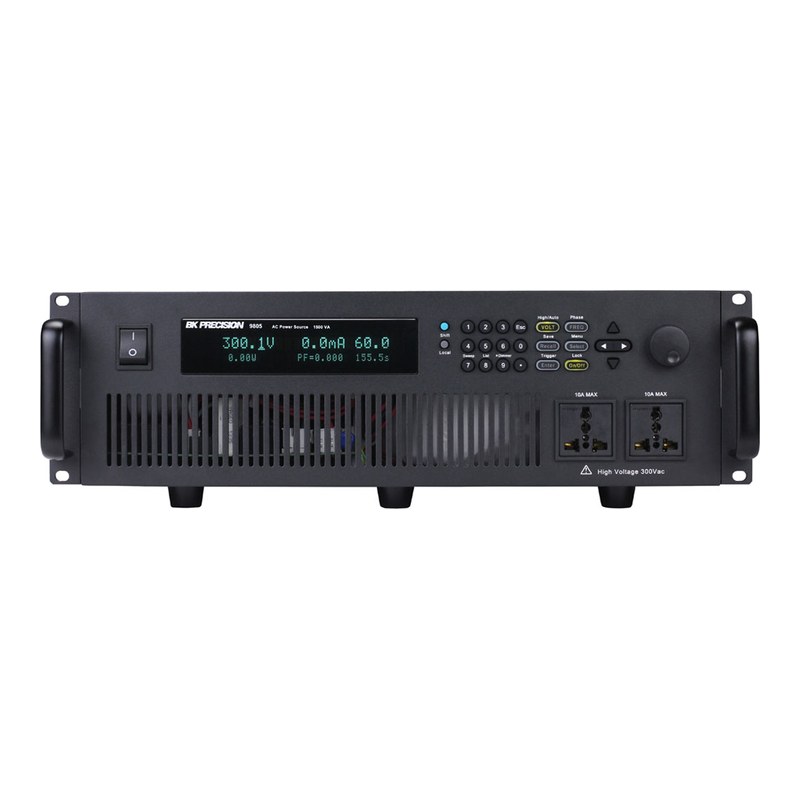 BK Precision 9805 프로그래머블 AC 전원 정면