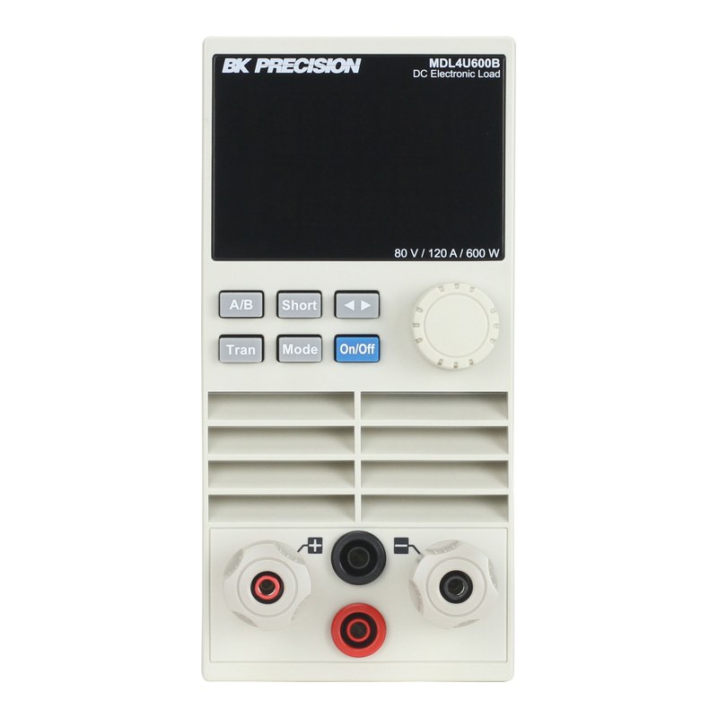 BK Precision MDL4U600B DC 전자로드 모듈 정면