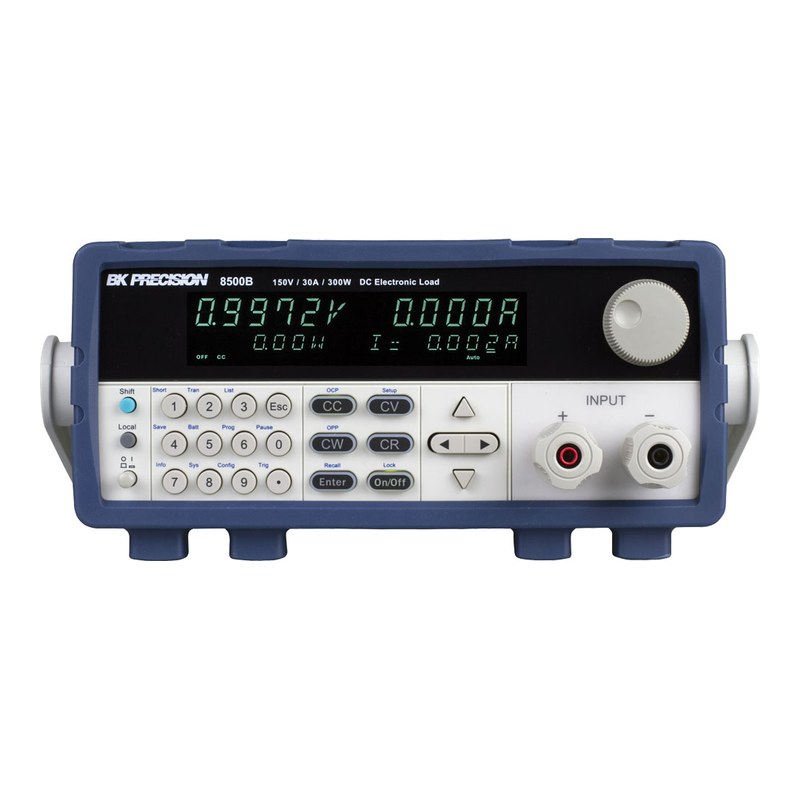 BK Precision 8500B 300W 프로그래머블 DC 전자로드 정면