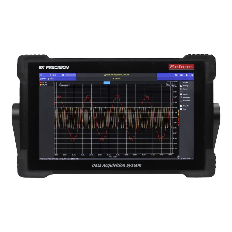 BK Precision DAS1800 모듈형 고속 데이터 수집 시스템 정면