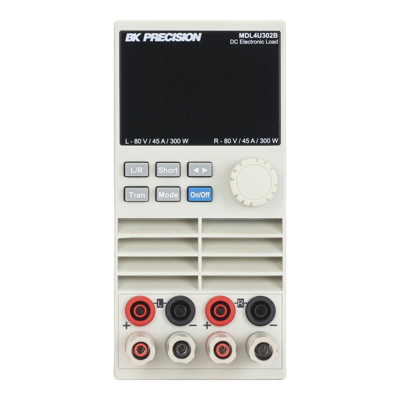BK Precision MDL4U302B 2채널 DC 전자로드 모듈 정면