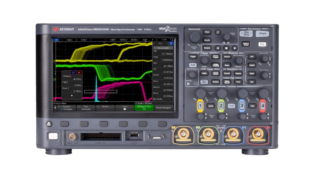 키사이트 MSOX3102G 1GHz InfiniiVision 3000G X 혼합 신호 오실로스코프