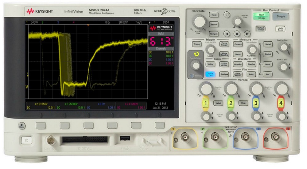 키사이트 MSOX2004A 70MHz InfiniiVision 2000 X 혼합 신호 오실로스코프