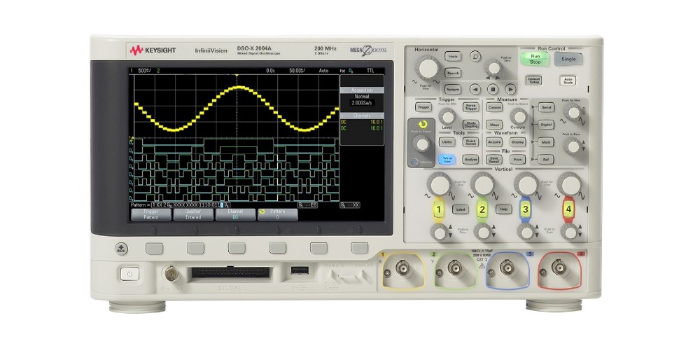 키사이트 DSOX2004A 70MHz InfiniiVision 2000 X 디지털 오실로스코프