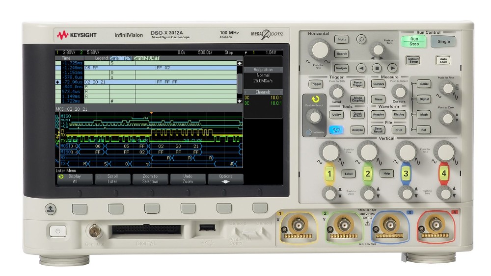 키사이트 DSOX3012A 100MHz InfiniiVision 3000 X 디지털 오실로스코프