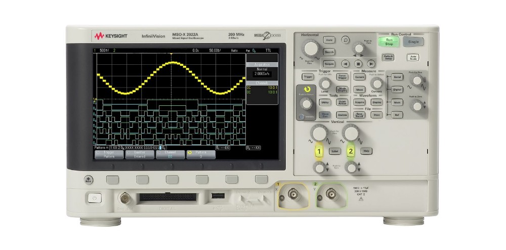 키사이트 DSOX2022A 200MHz InfiniiVision 2000 X 디지털 오실로스코프