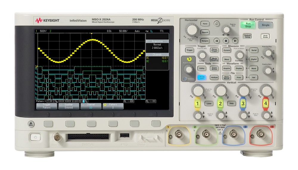 키사이트 MSOX2024A 200MHz InfiniiVision 2000 X 혼합 신호 오실로스코프