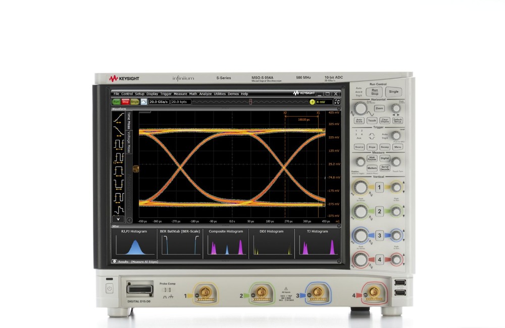 키사이트 MSOS254A 2.5GHz Infiniium S 혼합 신호 오실로스코프