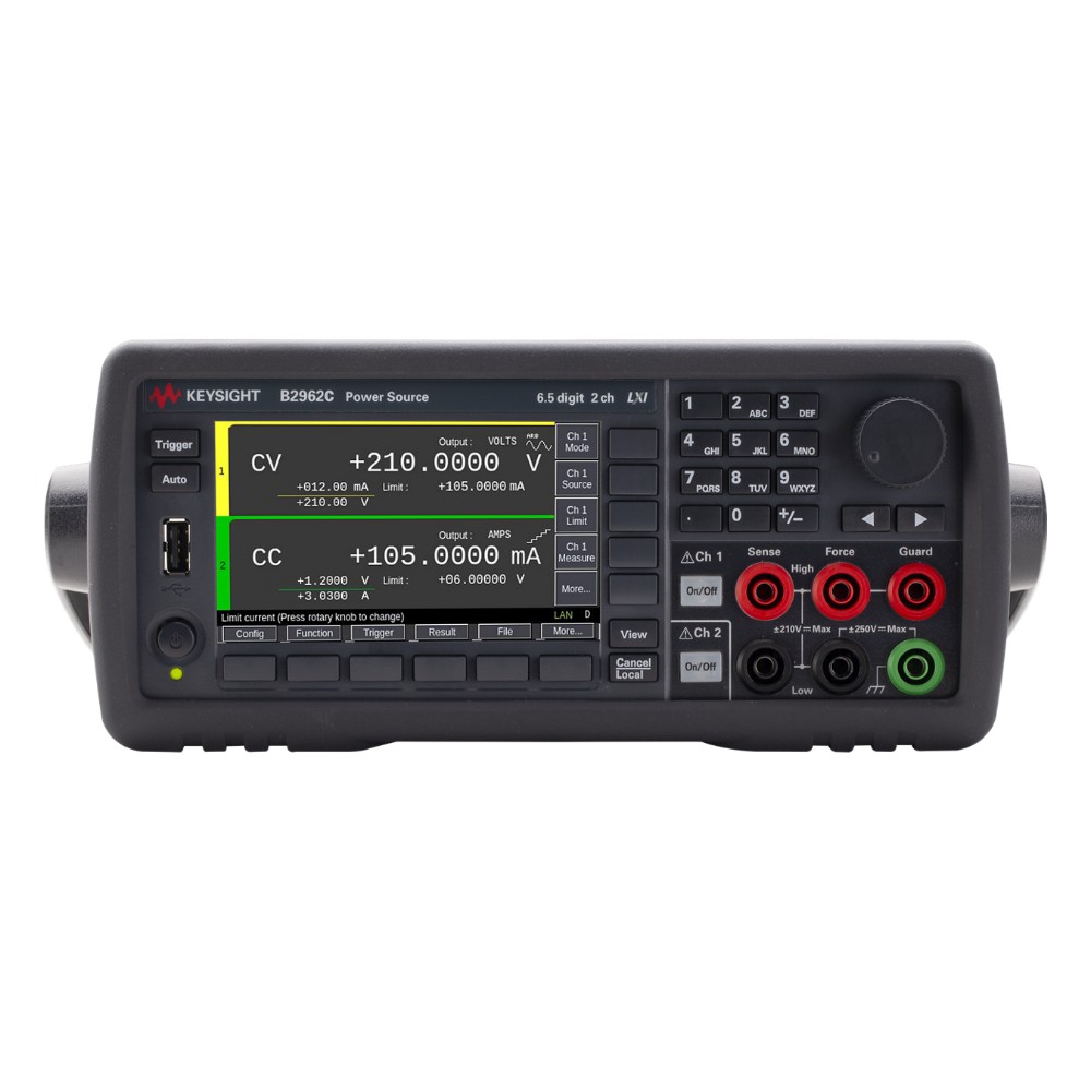 키사이트 B2962C 6.5자리 저잡음 전원 (2채널)