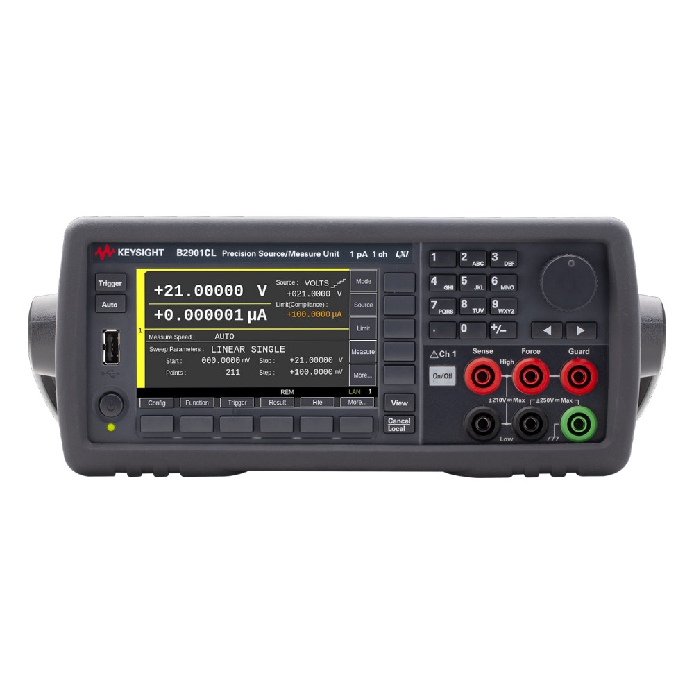 키사이트 B2901CL 정밀 소스/측정 유닛 (SMU, 1채널)