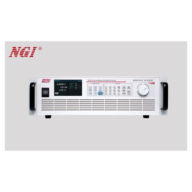 NGI N83624-06-05-18CH 다채널 배터리 시뮬레이터