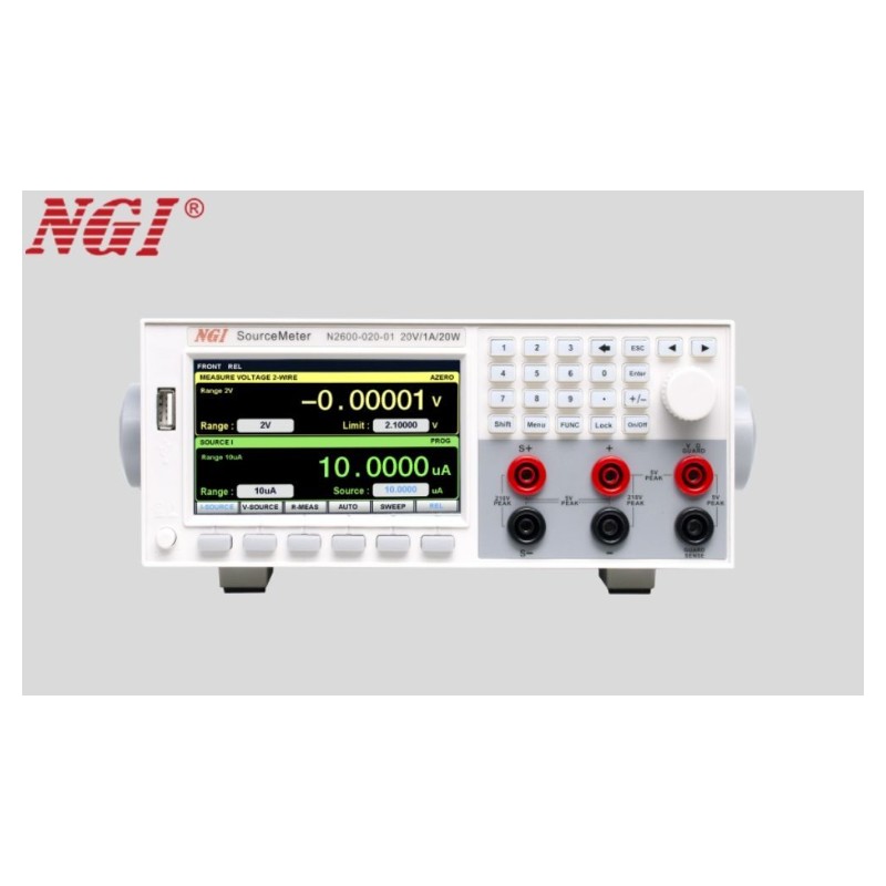 NGI N2600-200-01 고정밀 소스 측정 장치 (SMU)